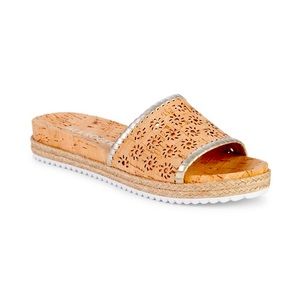 Jack Rogers Ro Espadrille Cork Slide Sandal